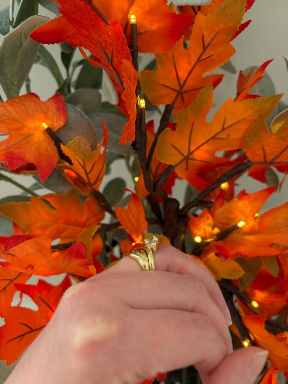 Pear Shaped Stackable Ring Set - Picture 4 of 6
